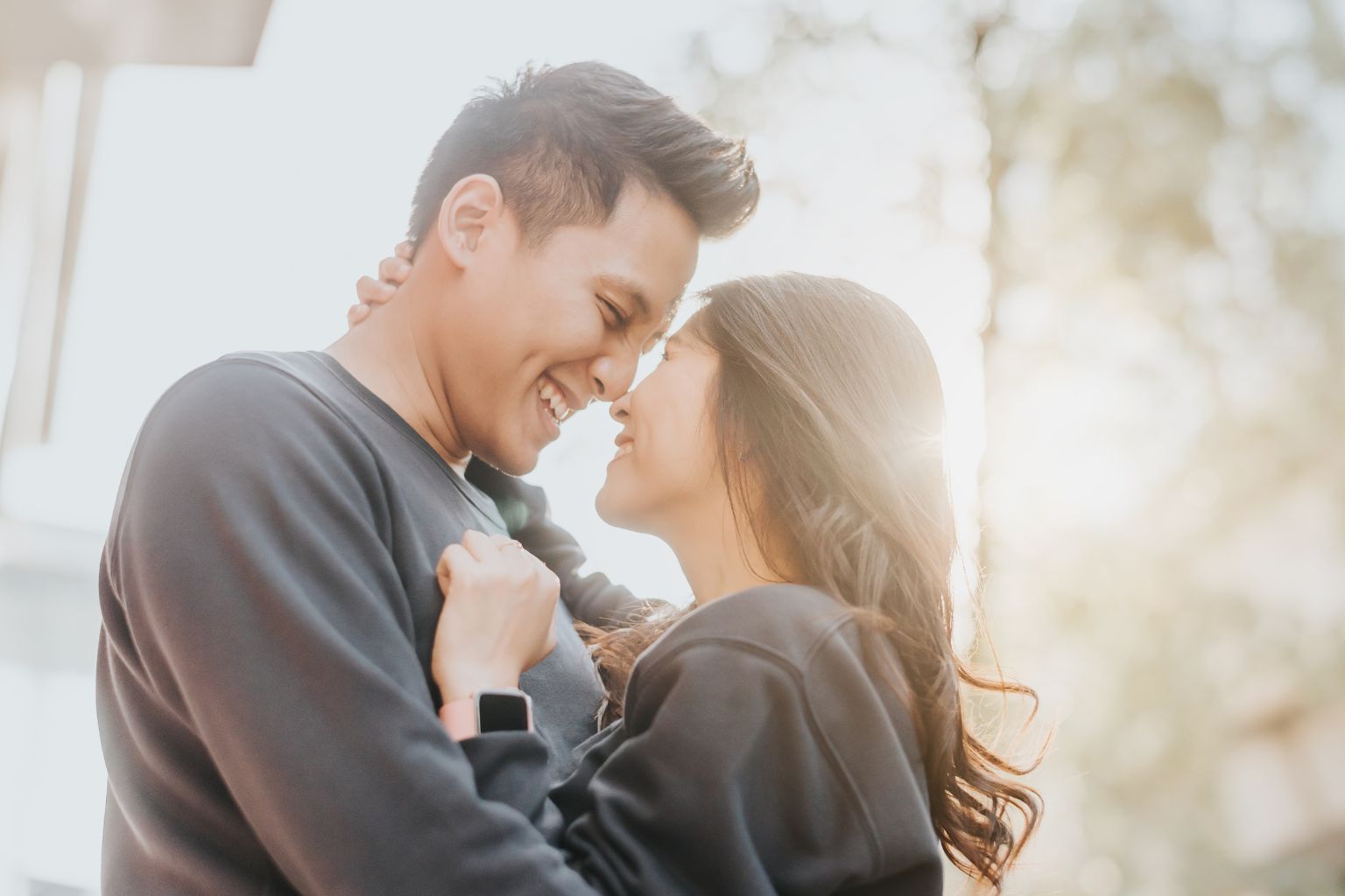 women and men together in love