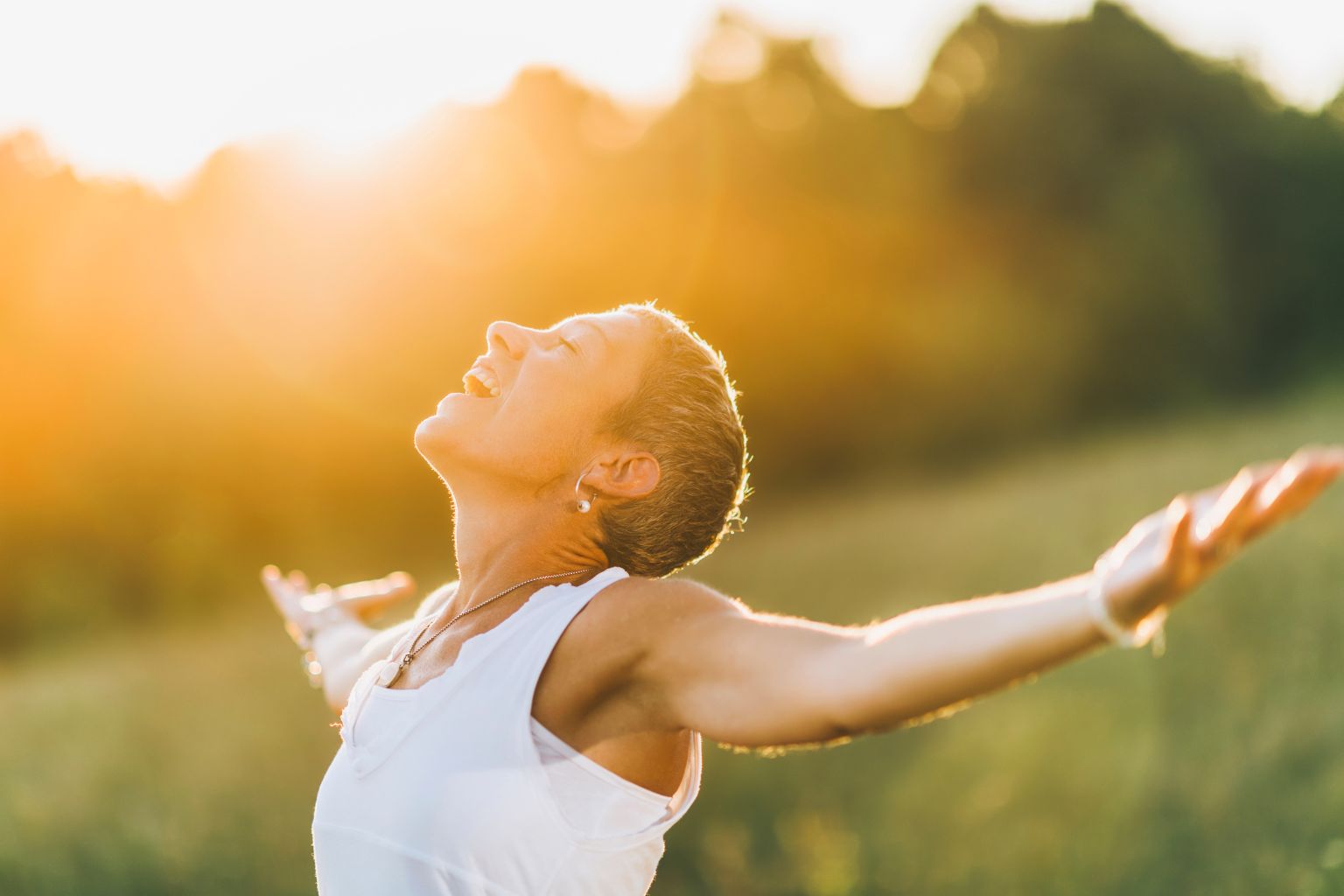 feeling good in nature